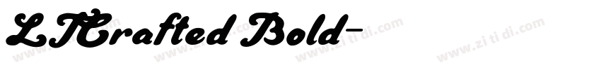 LTCrafted Bold字体转换